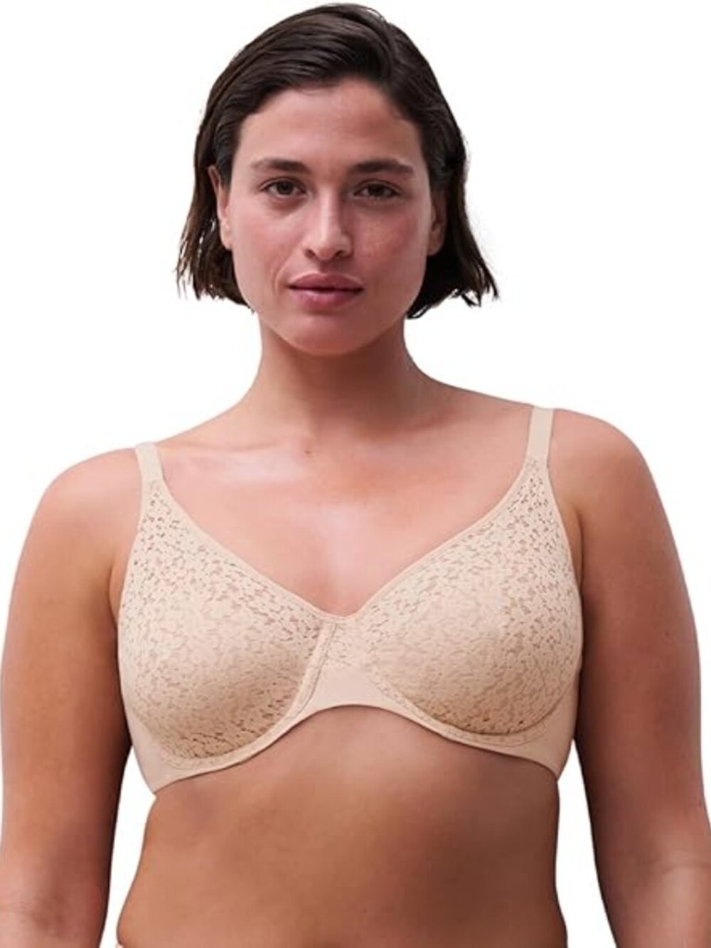 NWT Chantelle Norah Comfort Underwire Bra 36D Nude Blush